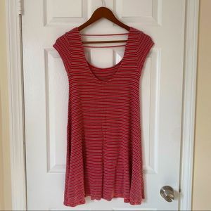 American Eagle Striped Swing Dress *oversized*
